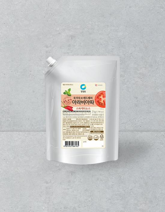 [청정원] 아라비아따스파게티소스 2kg (대용량)
