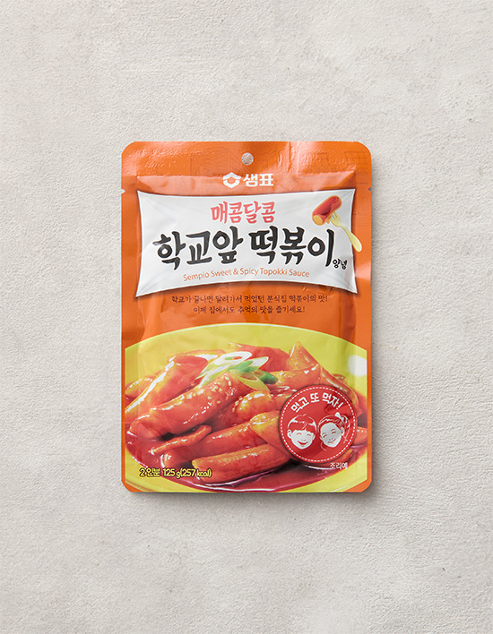 [샘표] 매콤달콤 학교앞떡볶이양념 125g