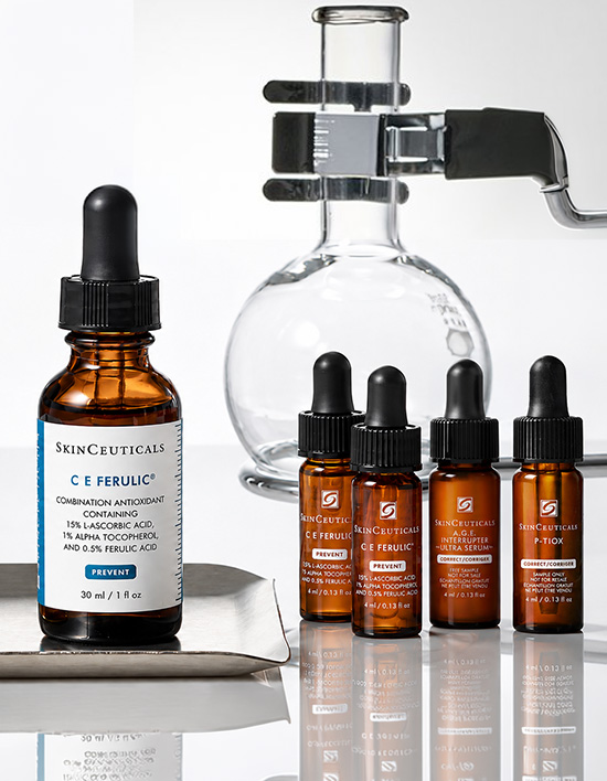 [스킨수티컬즈] C E 페룰릭 항산화 안티에이징 앰플 30ml 세트 (+CE 페룰릭 4ml*2+P-TIOX 4ml+울트라 세럼 4ml)