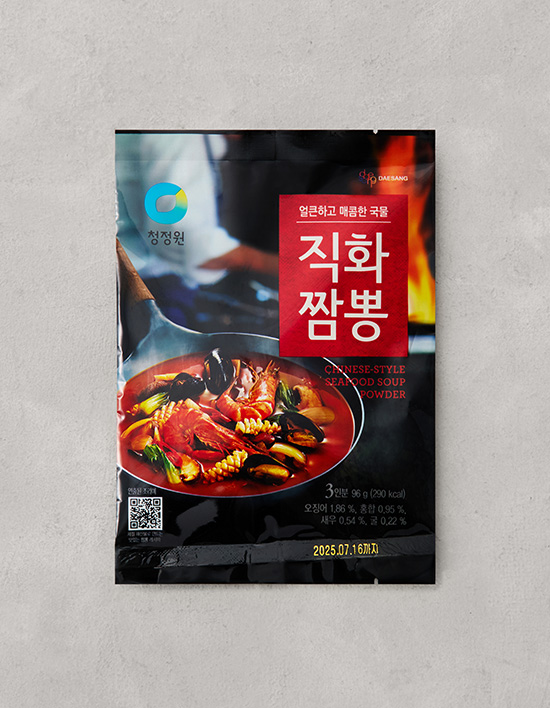 [청정원] 직화 짬뽕 분말 