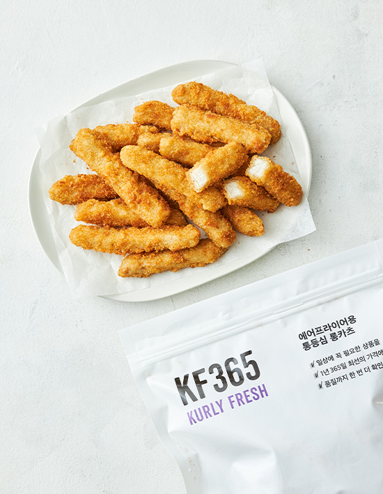 [KF365] 에어프라이어용 통등심 롱카츠 450g