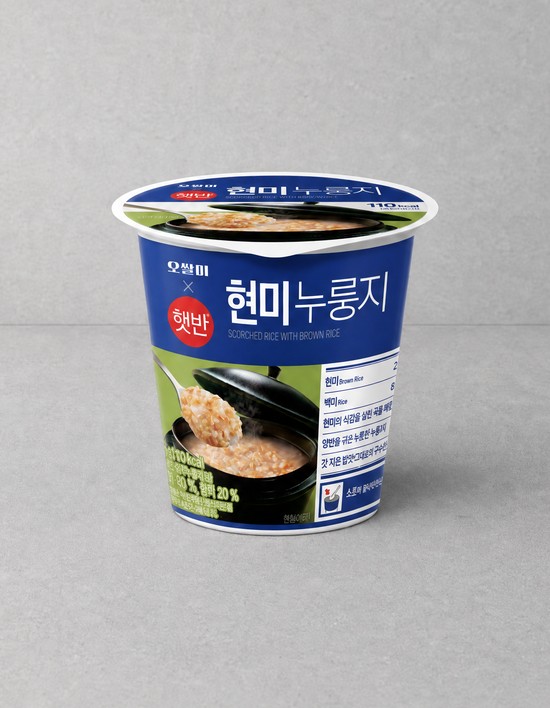 [햇반X오쌀미] 현미누룽지 30G