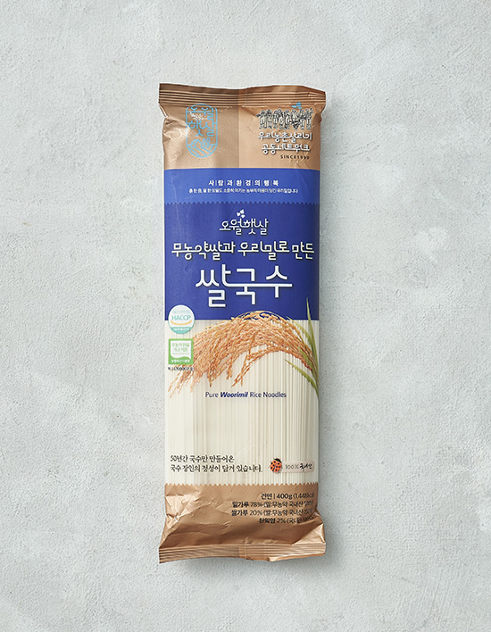 [우리농] 오월햇살 무농약쌀과우리밀로만든쌀국수