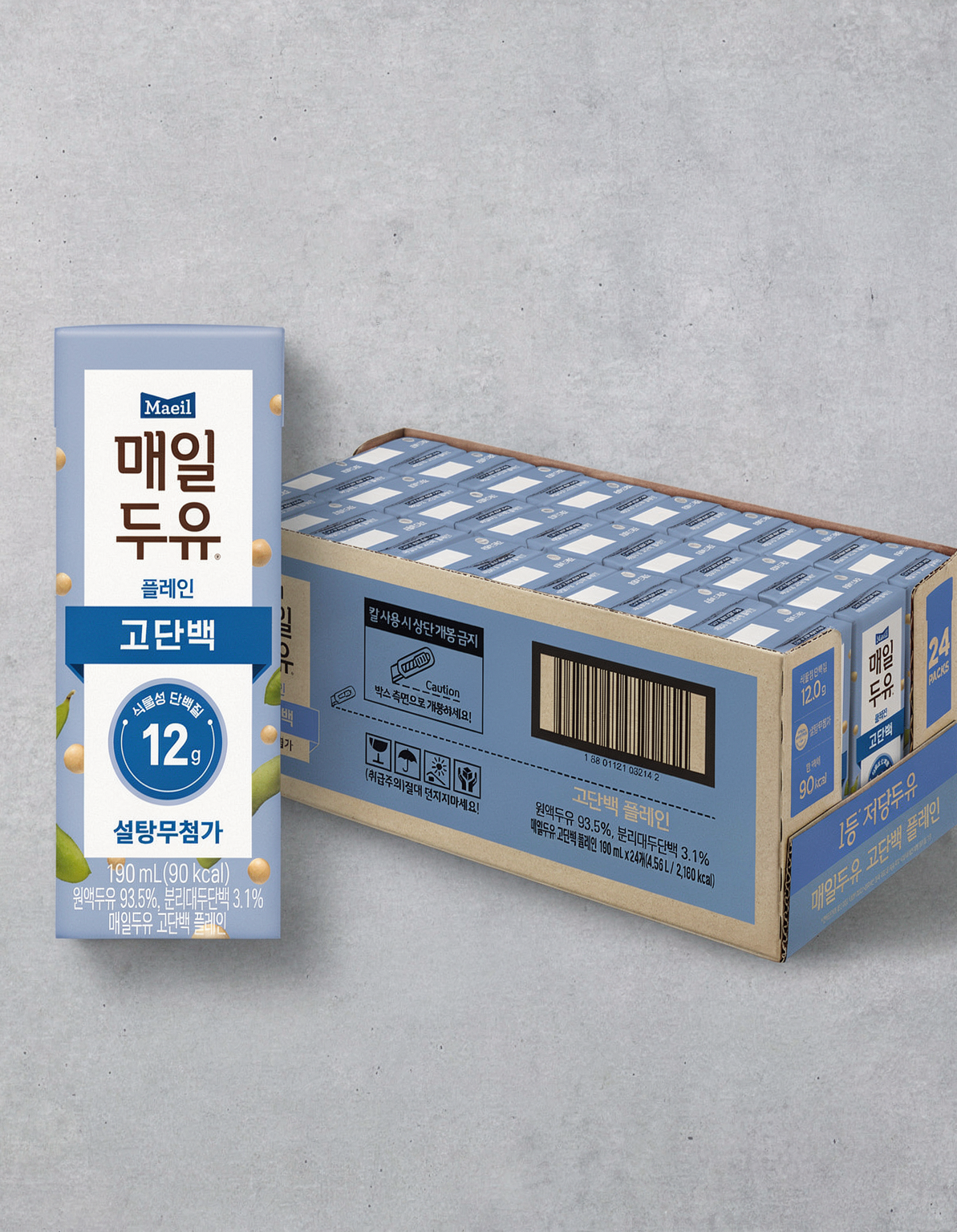 [매일] 매일두유 고단백 두유 (190mL X 24개)