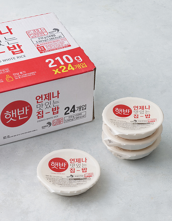 [햇반] 백미밥 210g*24입