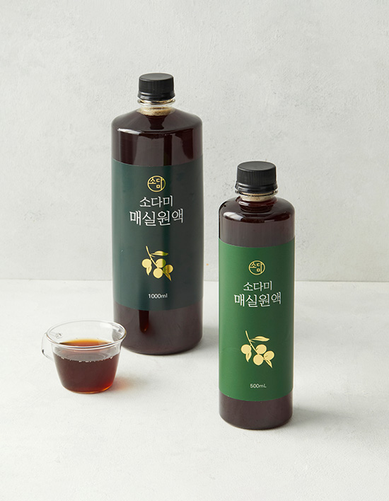 [소다미] 하동 매실청 원액2종 (500ml/1000ml)