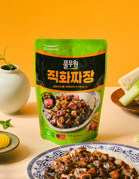[풀무원]  직화짜장 덮밥소스 180g