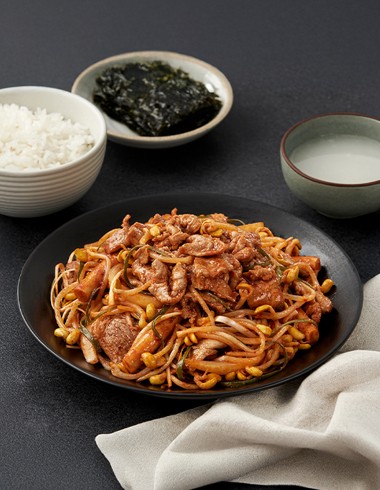 [하남돼지집] 푸짐한 돼지고기 콩나물 불고기