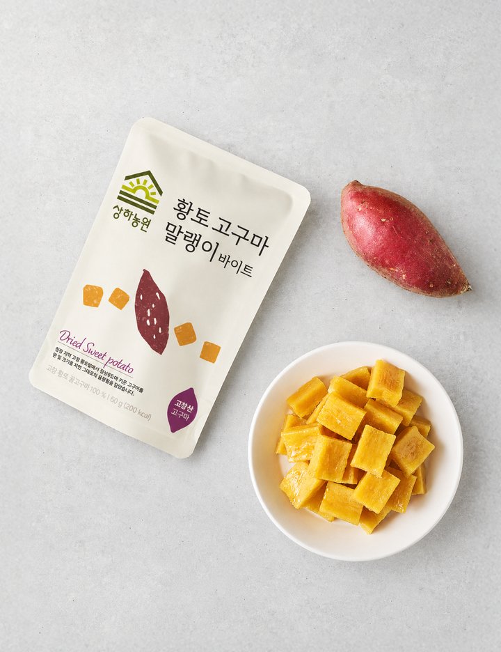 고창 황토고구마 말랭이 바이트 제품 이미지