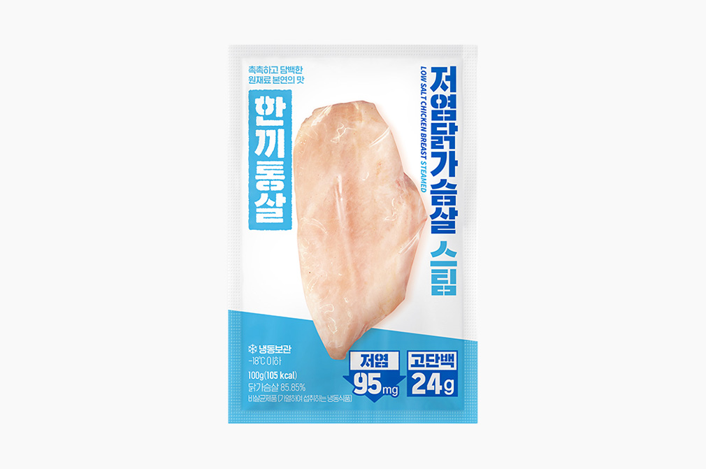 한끼통살 저염 닭가슴살 스팀 제품 이미지