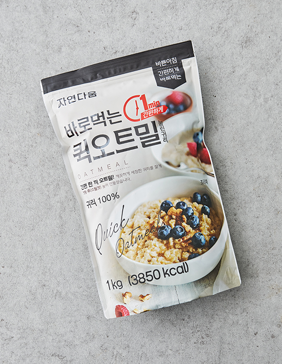 [자연다움] 바로 먹는 퀵오트밀 1kg