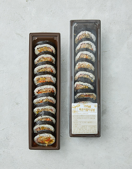 [쉐푸드] 묵은지 참치 김밥