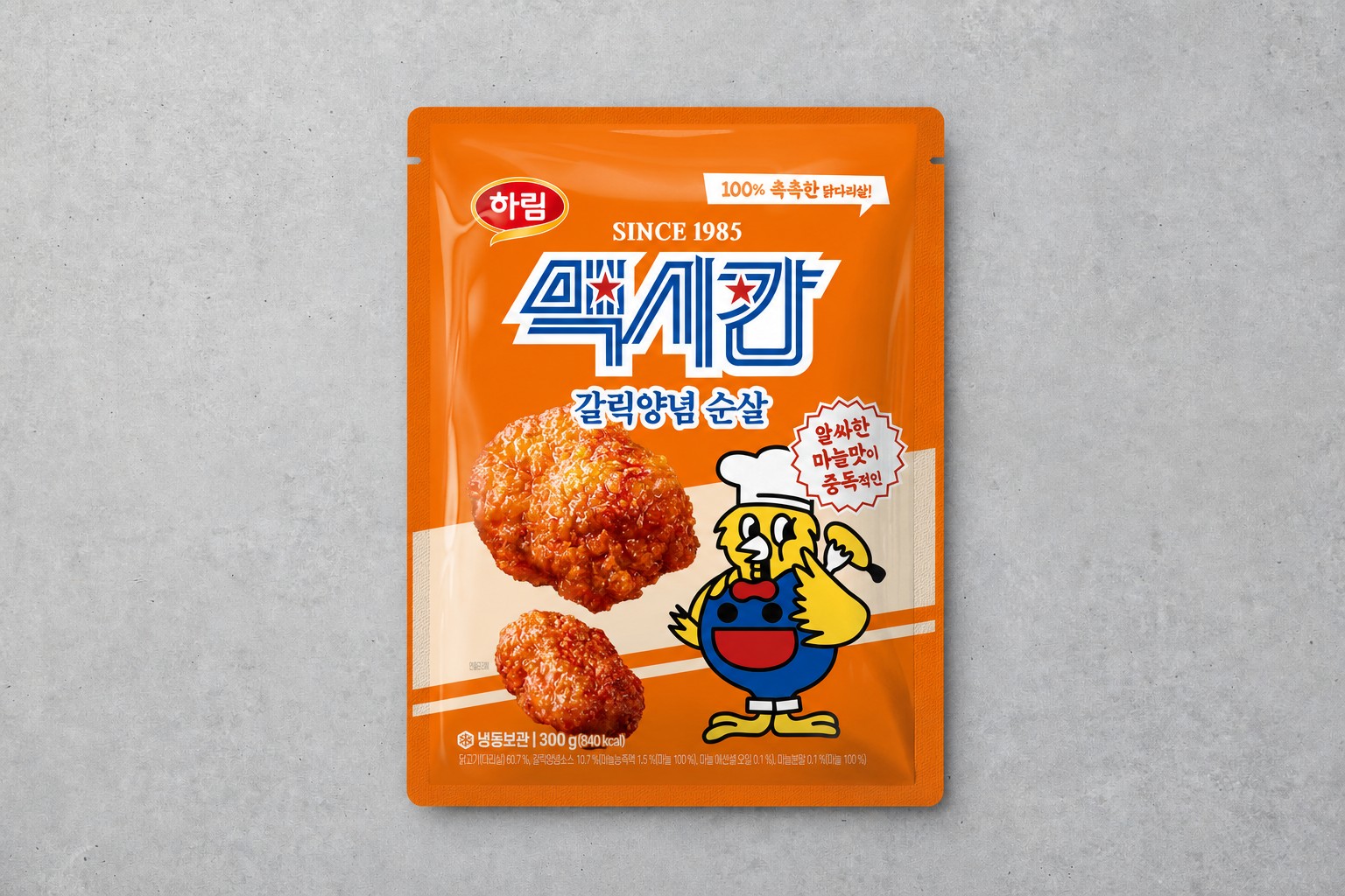 [맥시칸] 갈릭양념 치킨 순살