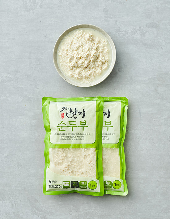 [맛있게 한끼] 국산콩 몽글이 (순두부) (2개입)