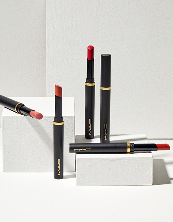Помада-стик Mac Powder Kiss Velvet Blur Slim Stick, оттенок Mull It Over