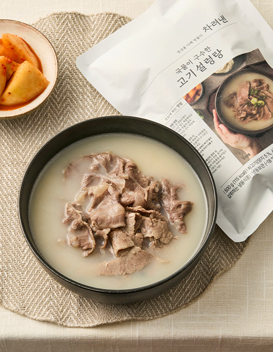 [차려낸] 국물이 구수한 고기설렁탕 500g