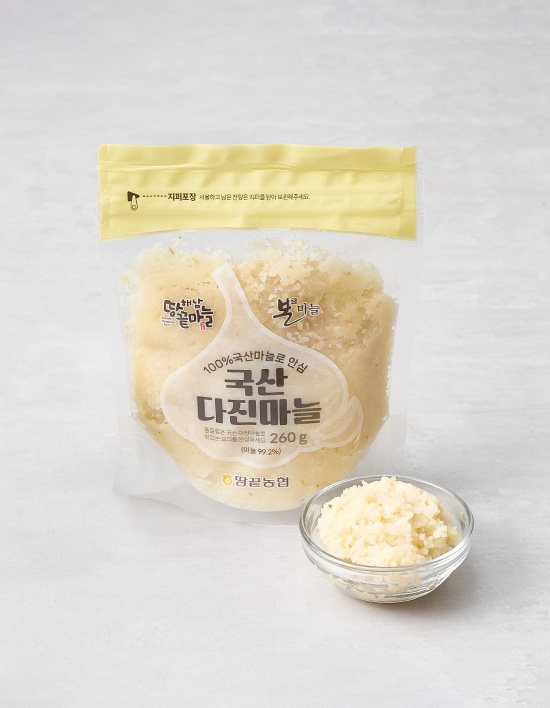 [땅끝농협] 국산 다진마늘 260g