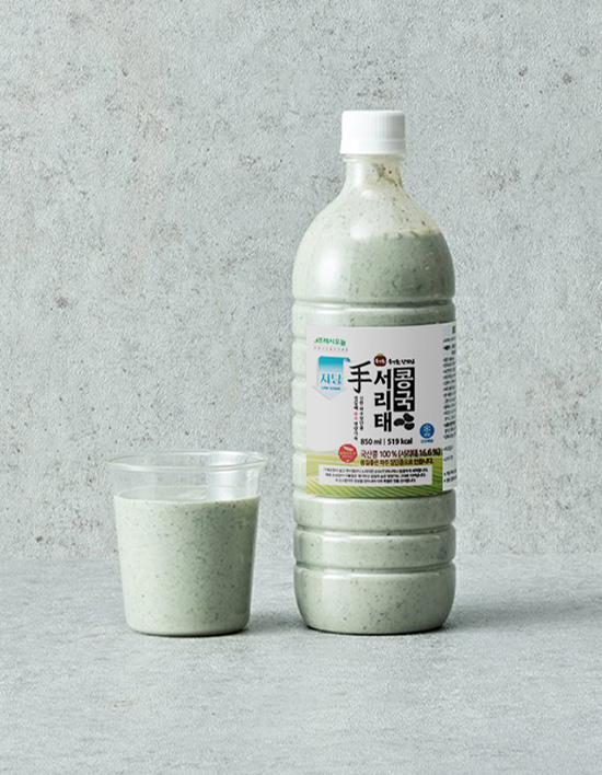 프레시오늘 껍질째 손수 영양가득 진한 저당 파주장단콩 콩국, 850ml, 1개 상세 이미지 1
