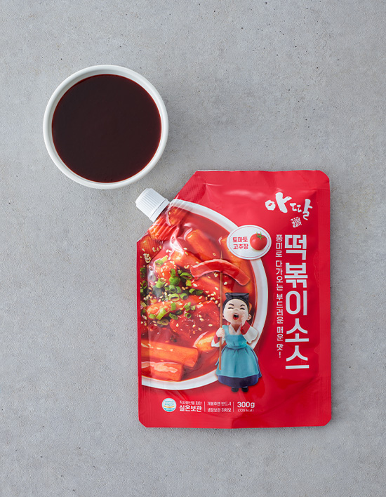 [아딸] 떡볶이 소스 (파우치캡)