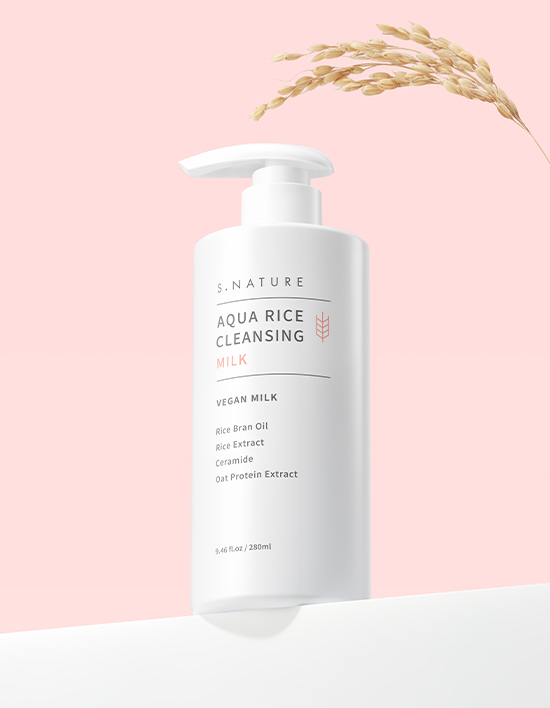 【エスネイチャー】アクアライスクレンジングミルク280ml