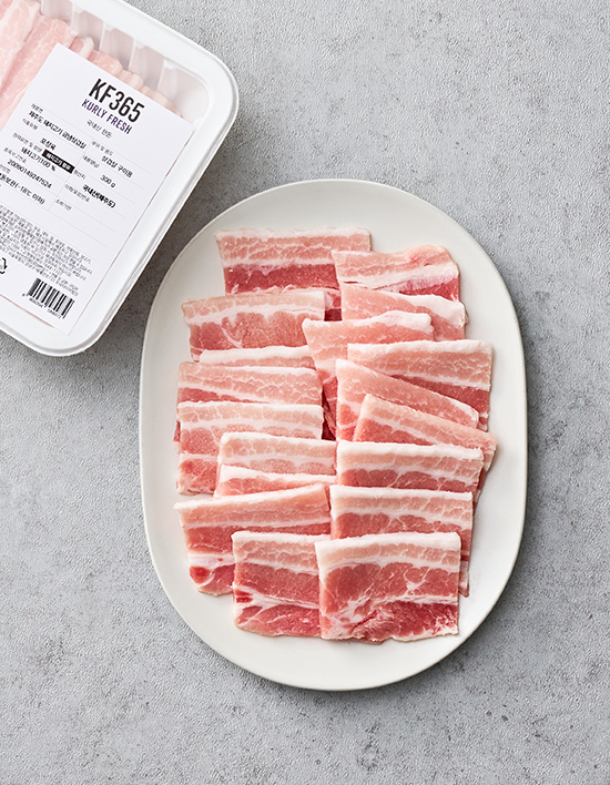[KF365] 제주도 돼지고기 급냉 삼겹살 300g(냉동)