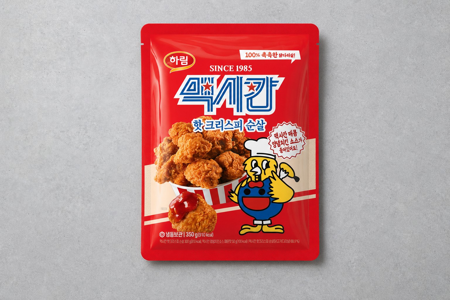 [맥시칸] 핫크리스피 치킨 순살&매콤 양념치킨소스