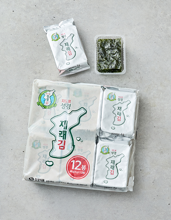 [성경김] 재래 도시락김 4g*12개입