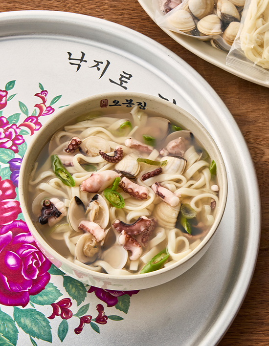 [오봉집] 낙지 백합조개탕&칼국수