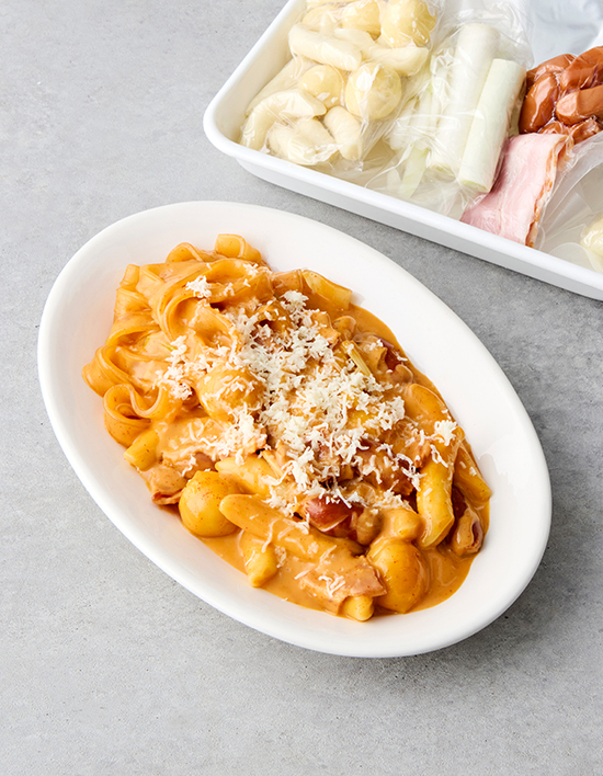 [애슐리] 토핑 듬뿍 로제떡볶이