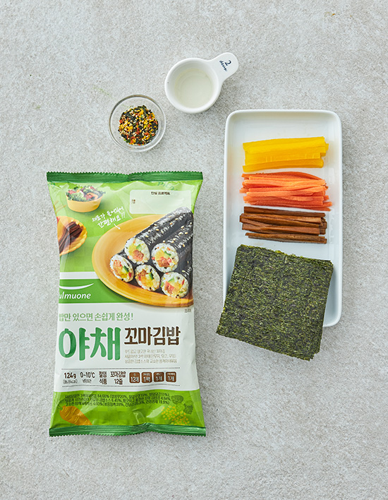 [풀무원] 야채 꼬마김밥 KIT