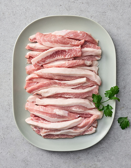 [Kim'sbutcher] 보리먹은 캐나다 항정살 구이용 500g(냉장)
