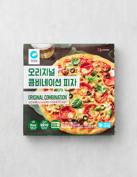[청정원] 오리지널 콤비네이션 피자