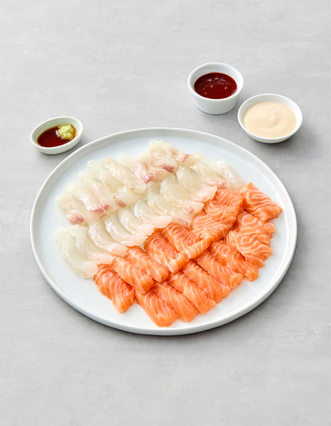 [은하수산] 연어&광어 모둠회 400g (냉장)