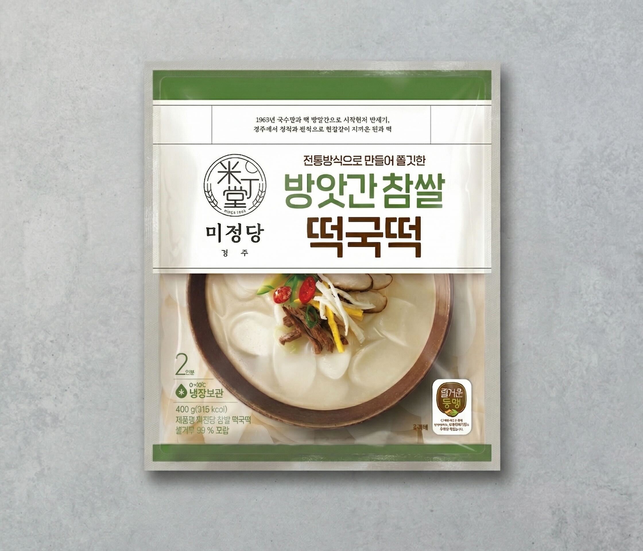 [CJ] 미정당 방앗간 참쌀 떡국떡 400g