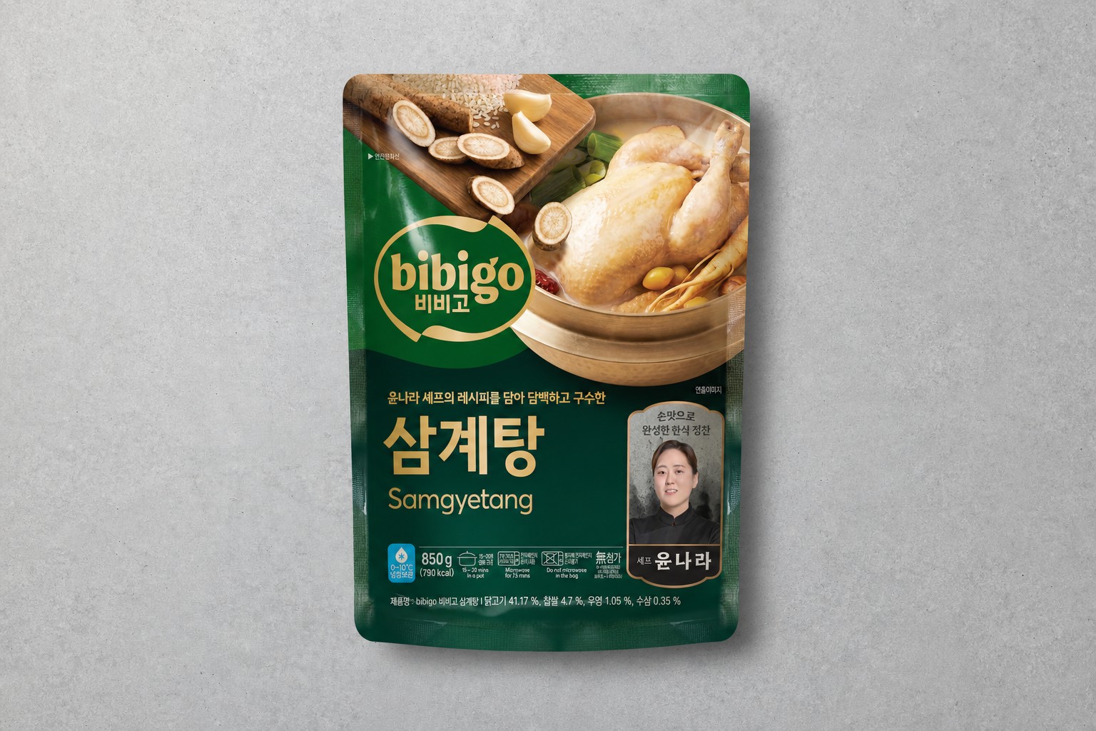 [비비고] 윤주모 셰프의 삼계탕 850g