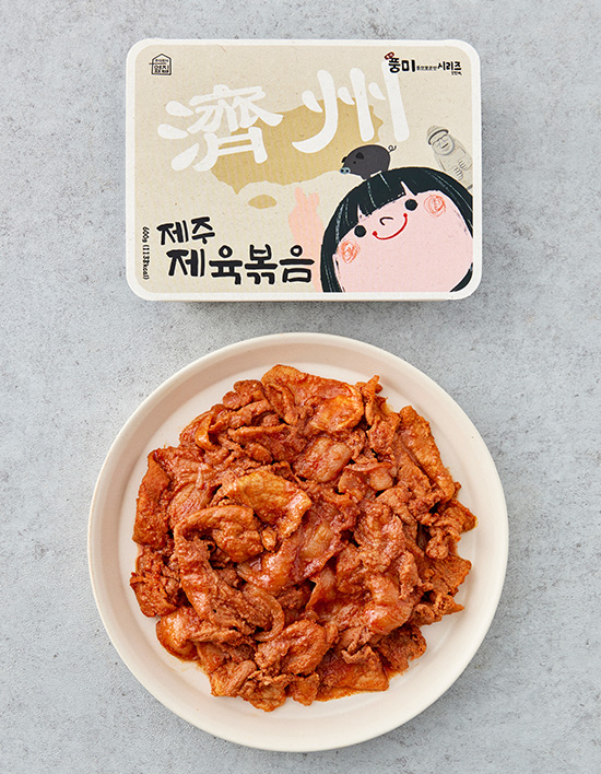 [옆집꽃님이네] 제주 제육 볶음 600g (냉동)