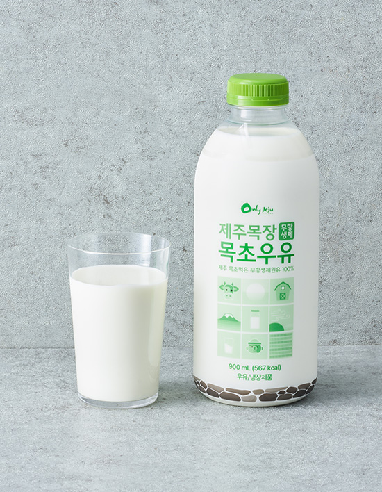 [제주축산농협] 제주목장 무항생제 목초 우유 900mL