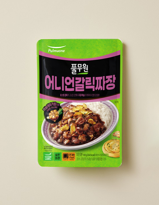 [풀무원]  어니언갈릭짜장 덮밥소스 180g