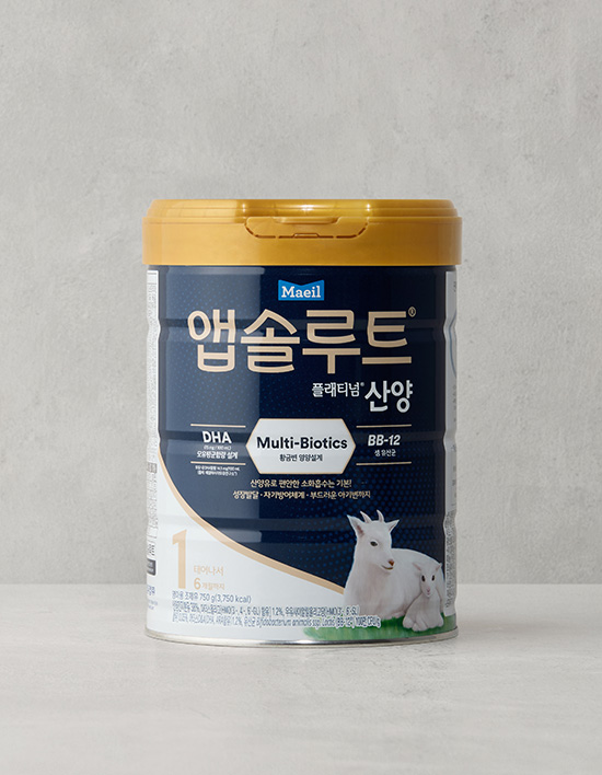 [앱솔루트] 플래티넘 산양 분유 1단계 750g (0일~6개월)