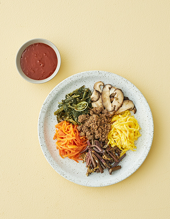 [슈퍼키친] 소고기나물비빔밥(2인/재료)