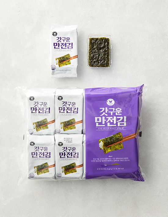 [만전김X컬리] 갓구운 만전김 16개입