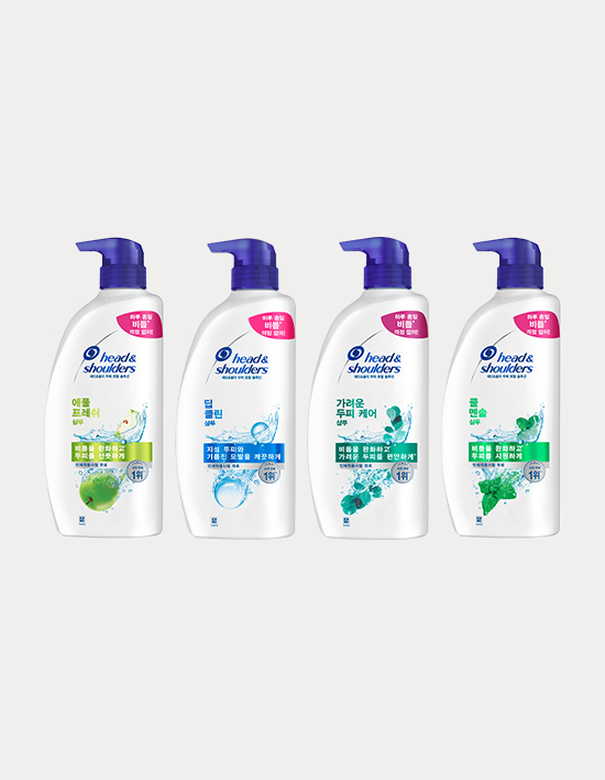 [헤드앤숄더] 두피 토탈 솔루션 샴푸 850ml 4종 (택1)