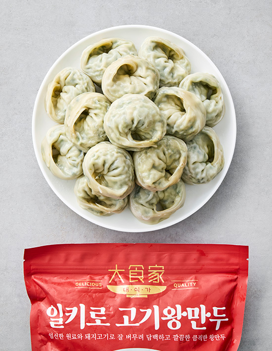 [대식가] 고기 왕만두 1kg 