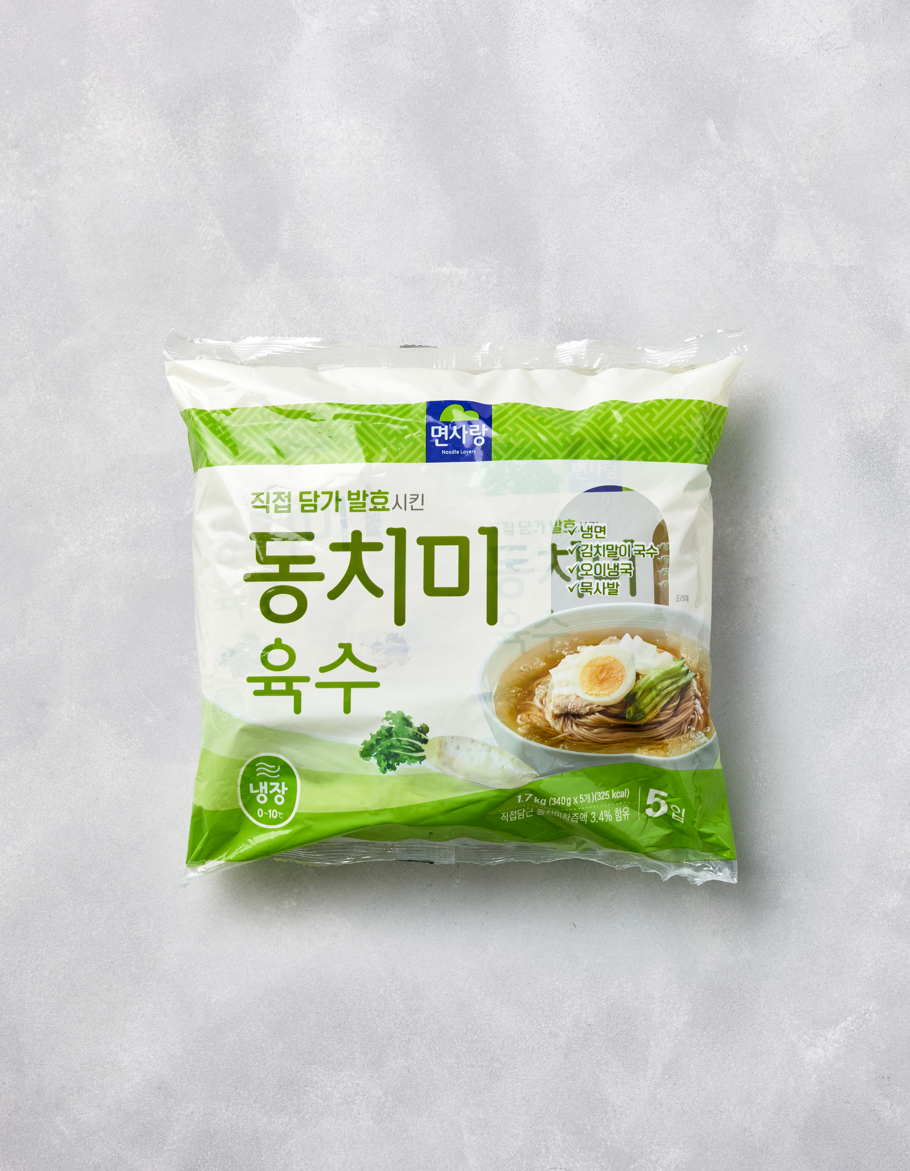 [면사랑] 동치미육수 340gx5개