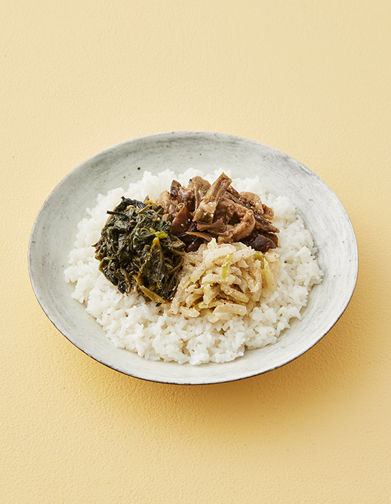 [슈퍼키친] 들기름산채나물비빔밥