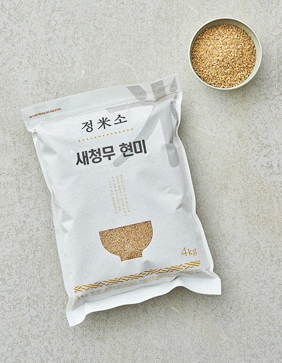 [정미소] 새청무 현미 4kg