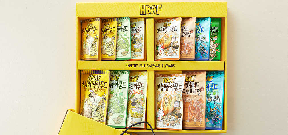 [선물세트] HBAF 바프 시즈닝 아몬드 세트 - 마켓컬리