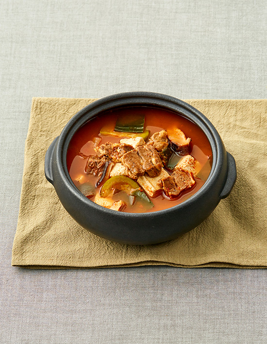 [외할머니댁X북촌] 고깃집 갈비살 된장찌개
