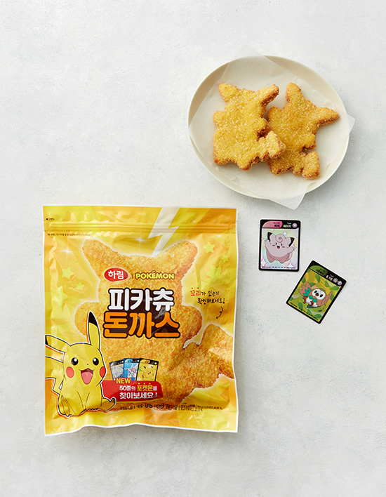 [하림] 피카츄 돈까스 500g (냉동)