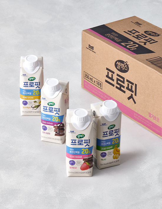 [셀렉스] 프로핏 완전단백질 4종